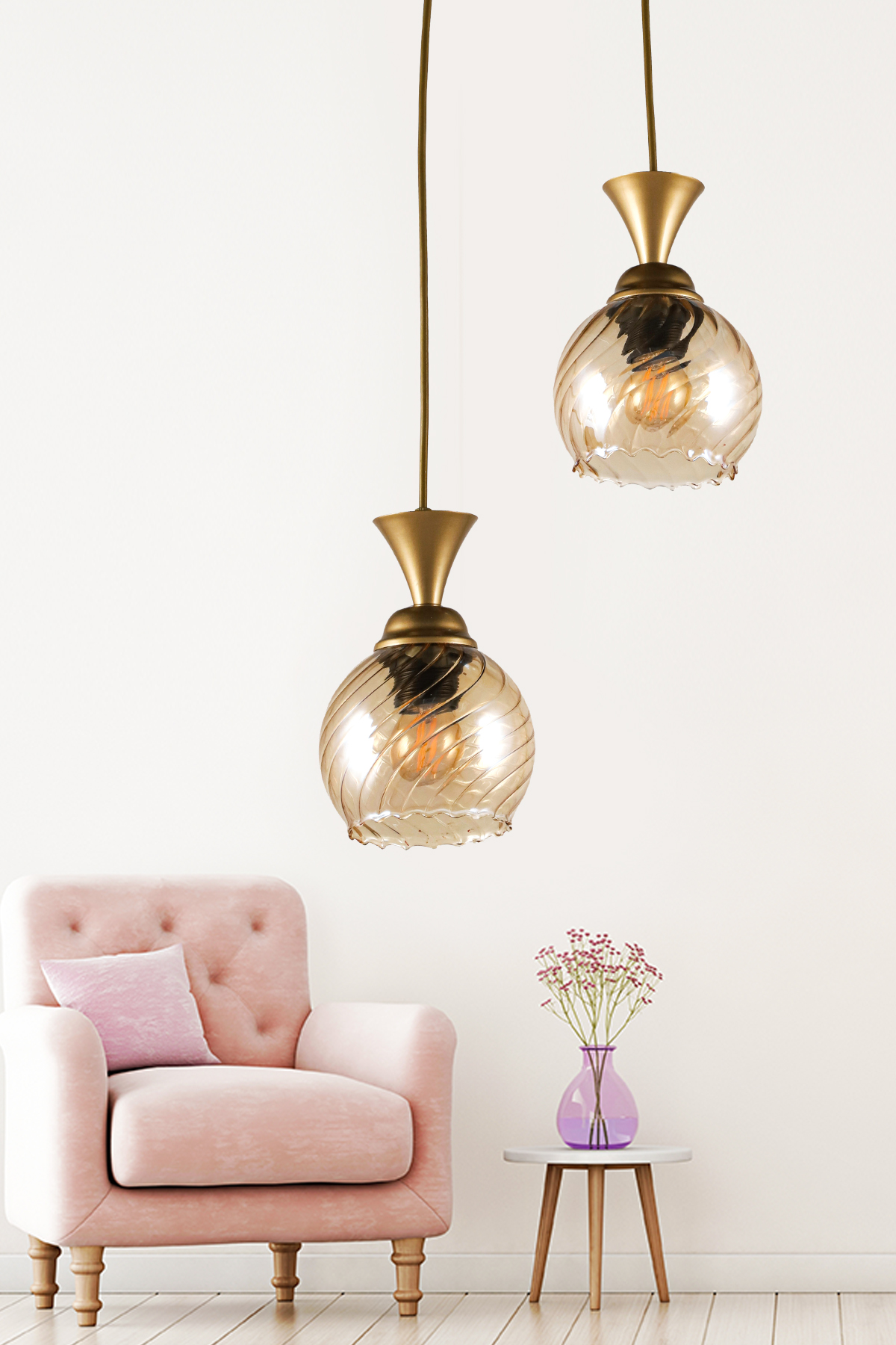 LENO Chandelier Antique